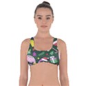 Colorful Funny Christmas Pattern Got No Strings Sports Bra View1