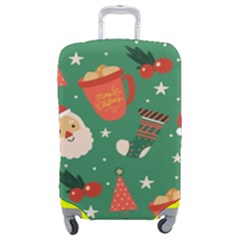 Colorful Funny Christmas Pattern Luggage Cover (medium) by Semog4