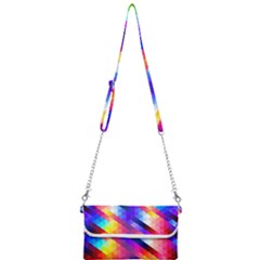 Abstract Background Colorful Pattern Mini Crossbody Handbag by Semog4