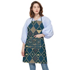 Background Non Seamless Pattern Pocket Apron by Ravend