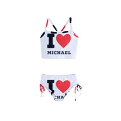 I Love Michael Girls  Tankini Swimsuit by ilovewhateva