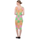 Checkerboard-pastel-squares Sleeveless Pencil Dress View4