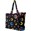 Abstract-background-retro-60s-70s Simple Shoulder Bag View1