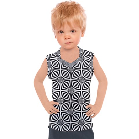 Background-pattern-halftone Kids  Sport Tank Top by Semog4