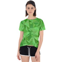 Mosaic-tile-geometrical-abstract Open Back Sport Tee by Semog4