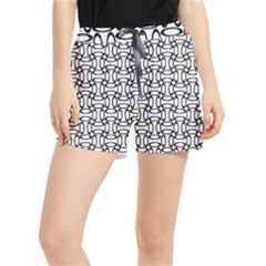 Ellipse-pattern-ellipse-dot-pattern Women s Runner Shorts by Semog4