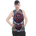 Grateful Dead Skull Rose Men s Sleeveless Hoodie View1