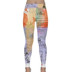 Scrapbook Paris Vintage France Classic Yoga Leggings by Salman4z