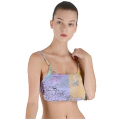 Scrapbook Paris Vintage France Layered Top Bikini Top  by Salman4z