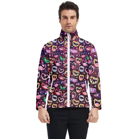 Funny Monster Mouths Men s Bomber Jacket by Salman4z