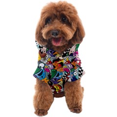 Cartoon Explosion Cartoon Characters Funny Dog Coat by Salman4z