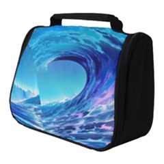 Tsunami Tidal Wave Ocean Waves Sea Nature Water 2 Full Print Travel Pouch (small) by Jancukart