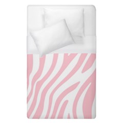 Pink Zebra Vibes Animal Print  Duvet Cover (single Size) by ConteMonfrey