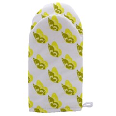 Yellow Butterflies On Their Own Way Microwave Oven Glove by ConteMonfrey