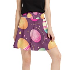 Easter Eggs Egg Waistband Skirt by Ravend