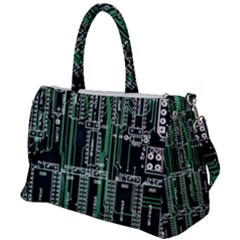 Printed Circuit Board Circuits Duffel Travel Bag by Celenk