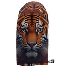 Tiger Animal Feline Predator Portrait Carnivorous Microwave Oven Glove by Uceng