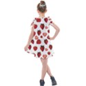 Strawberry Watercolor Kids  Tie Up Tunic Dress View2