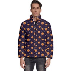 Oranges Men s Puffer Bubble Jacket Coat by SychEva