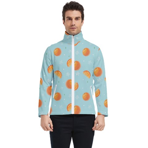 Oranges Pattern Men s Bomber Jacket by SychEva