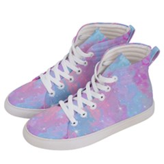 Space-25 Women s Hi-top Skate Sneakers by nateshop