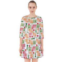 Vegetables Smock Dress by SychEva