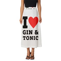 I Love Gin And Tonic Classic Midi Chiffon Skirt by ilovewhateva