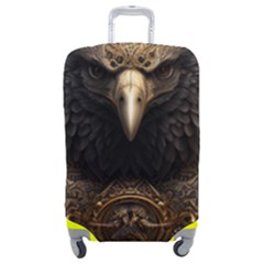 Eagle Ornate Pattern Feather Texture Luggage Cover (medium) by Ravend