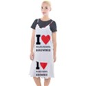 I love marijuana brownie Camis Fishtail Dress View1