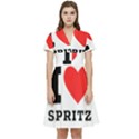 I love spritz Short Sleeve Waist Detail Dress View1