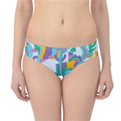 Pattern Hotdogtrap Hipster Bikini Bottoms by Salman4z