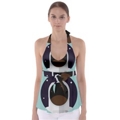 Astronaut Space Astronomy Universe Babydoll Tankini Top by Salman4z