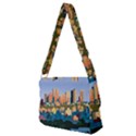 City Buildings Urban Dawn Full Print Messenger Bag (M) View2