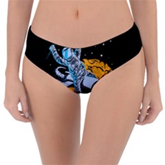 Astronaut Planet Space Science Reversible Classic Bikini Bottoms by Salman4z