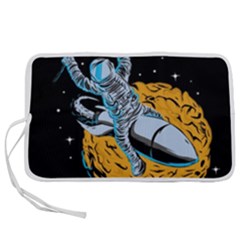 Astronaut Planet Space Science Pen Storage Case (m) by Salman4z