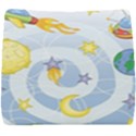 Science Fiction Outer Space Seat Cushion View1