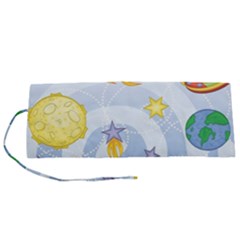 Science Fiction Outer Space Roll Up Canvas Pencil Holder (s) by Salman4z