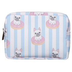 French Bulldog Dog Seamless Pattern Make Up Pouch (medium) by Salman4z