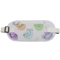 Cartoon Bird Cute Doodle Bird Rounded Waist Pouch by Salman4z