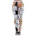 Cute-cat-kitten-cartoon-doodle-seamless-pattern Lightweight Velour Leggings View2