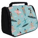 Beach-surfing-surfers-with-surfboards-surfer-rides-wave-summer-outdoors-surfboards-seamless-pattern- Full Print Travel Pouch (Big) View2