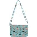 Beach-surfing-surfers-with-surfboards-surfer-rides-wave-summer-outdoors-surfboards-seamless-pattern- Double Gusset Crossbody Bag View2