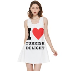 I Love Turkish Delight Inside Out Reversible Sleeveless Dress by ilovewhateva