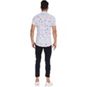 Spaceship Pattern Star Men s Short Sleeve Cycling Jersey View4