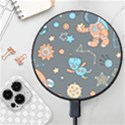 Space-seamless-pattern Wireless Fast Charger(Black) View1