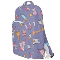 Outer-space-seamless-background Double Compartment Backpack by Salman4z