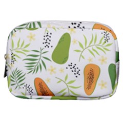 Seamless-tropical-pattern-with-papaya Make Up Pouch (small) by Salman4z