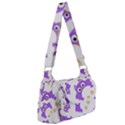 Purple-owl-pattern-background Multipack Bag View1