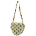 Smile-cloud-rainbow-pattern-yellow Heart Shoulder Bag View1