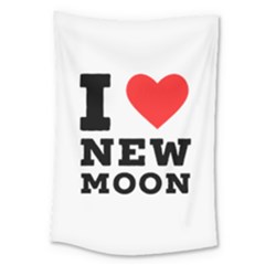 I Love New Moon Large Tapestry by ilovewhateva